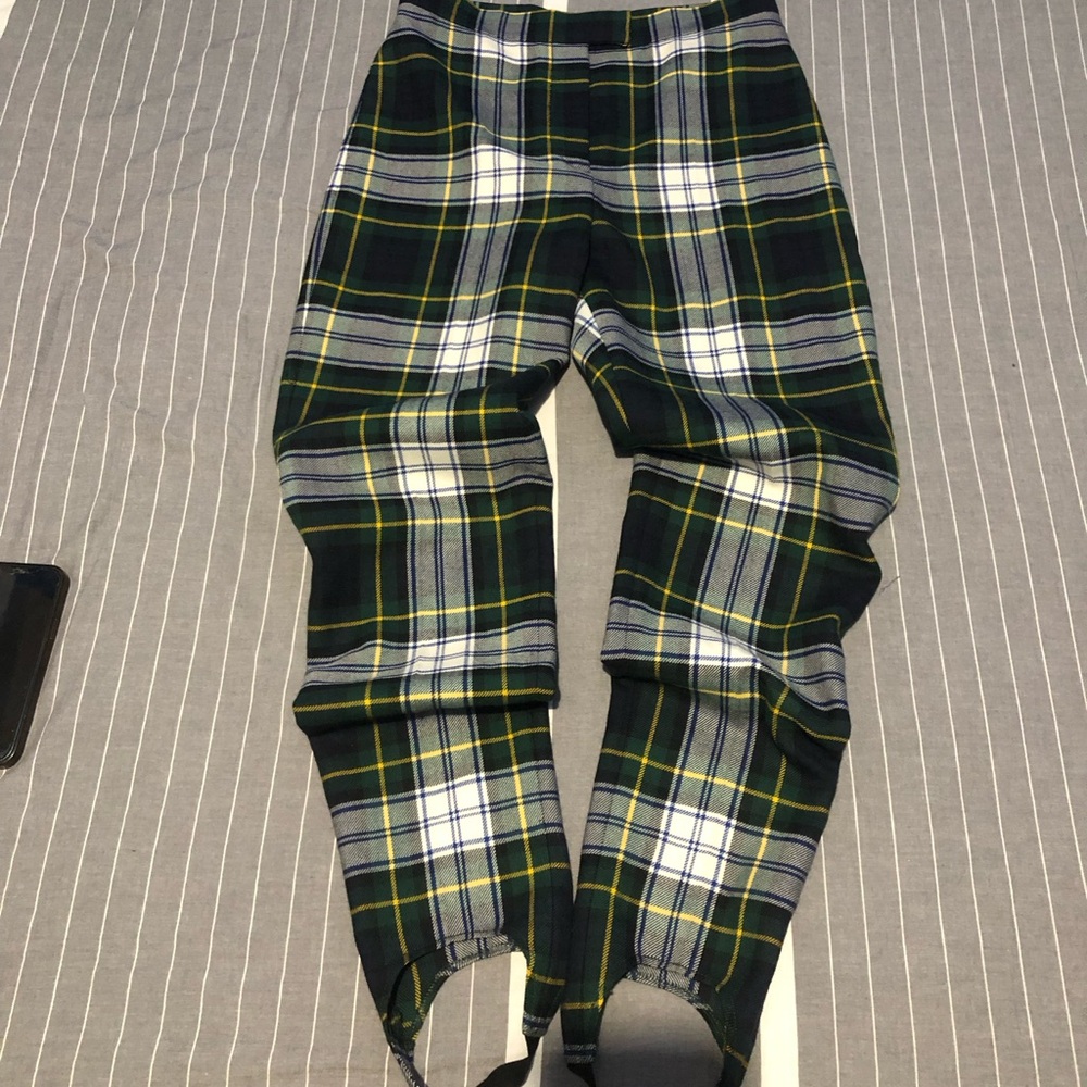 BURBERRY Plaid Trousers